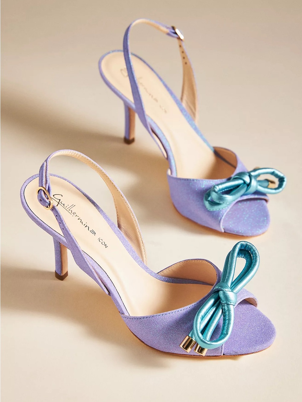 Guilhermina Purple Bow Heels